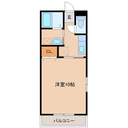 ノースシュアAの物件間取画像